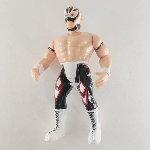 WCW Rey Mysterio Super Kick 1998 Wrestling Action Figure San Francisco Toymakers - Picture 1 of 8